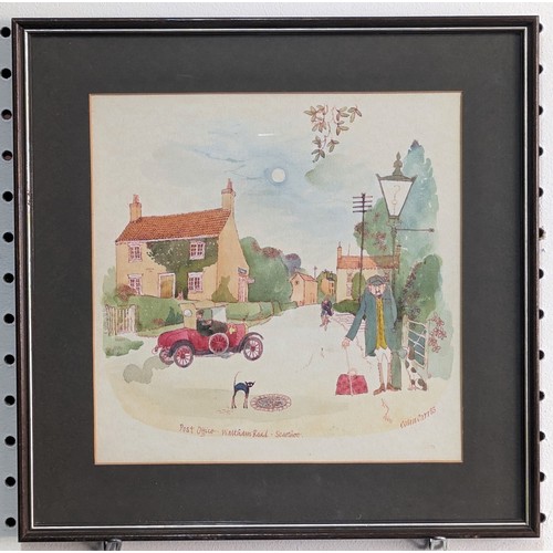 296 - Colin Carr (1929-2002), three watercolours, all town centre subjects including, 'The Bull Ring, Grea... 