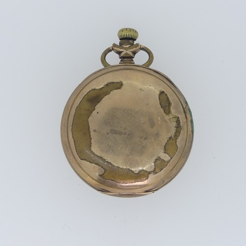 290 - A Majex military GSTP Pocket Watch, with white enamel dial subsidiary seconds dial, luminous hands a... 