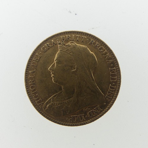 319 - A Victorian gold Half Sovereign, dated 1896.