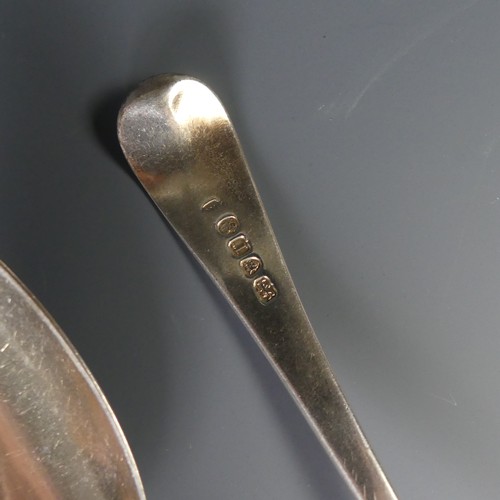 78 - A set of four George III silver Table Spoons, by George Wintle, hallmarked London, 1792, Old English... 