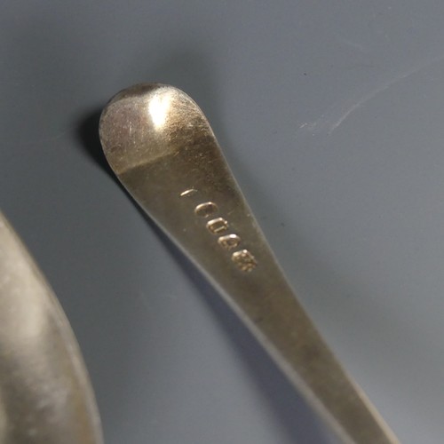 78 - A set of four George III silver Table Spoons, by George Wintle, hallmarked London, 1792, Old English... 