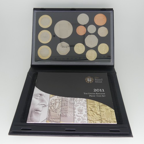 337 - A Royal Mint 2012 United Kingdom Proof Coin Set, together with the 2011 proof coin set (2)... 