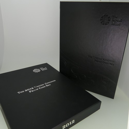 337 - A Royal Mint 2012 United Kingdom Proof Coin Set, together with the 2011 proof coin set (2)... 