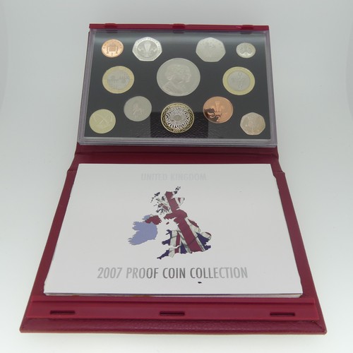 338 - The Royal Mint United Kingdom Proof Coin Sets, dated 1998, 2002, 2003, 2005, 2007 and 2010, together... 