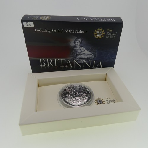 344 - The Royal Mint Britannia UK one ounce Silver Proof Coin, all boxed with certificates, dated 2008, 20... 