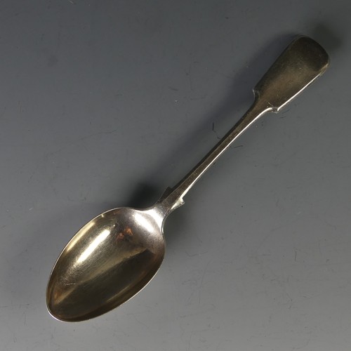 86 - A Victorian silver gilt 'Apostle' Spoon, by George Fox, hallmarked London 1862, 17cm long, together ... 