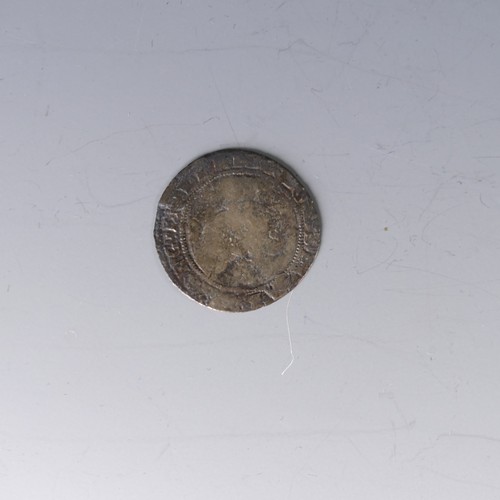 333 - A Queen Anne Half Crown, dated 1707, Edinburgh mint, together with a quantity of pre-1920 silver coi... 