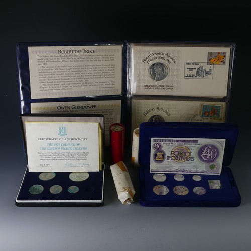 322 - A quantity of Pre-1920 silver Coins, 7.5ozt, together with a quantity of pre-1947, approx. 31ozt, ot... 