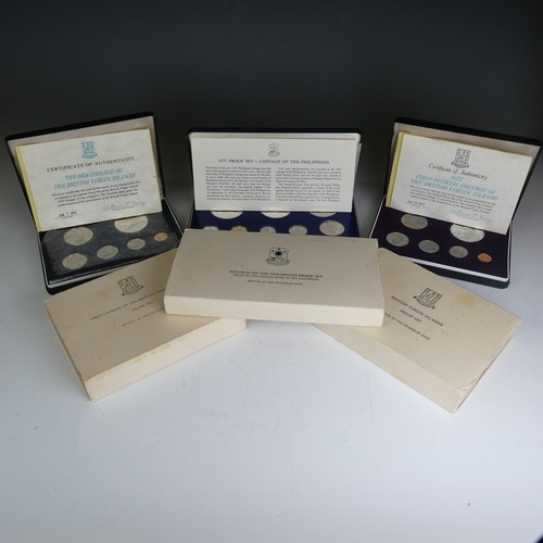 351 - A 1975 'Coinage of the Philippines' Proof Set, together with 'Coinage of the British Virgin Islands'... 