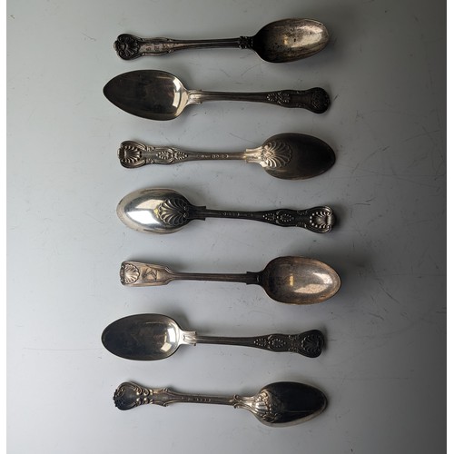 61 - A Victorian silver Dessert Spoon, by Chawner & Co., hallmarked London, 1846, Victoria pattern, m... 