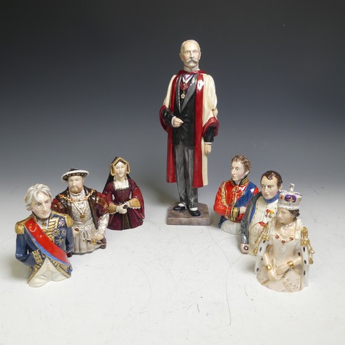 53 - A small quantity of limited edition Brontë porcelain Candle Snuffers, to comprise Lord Nelson (13/25... 