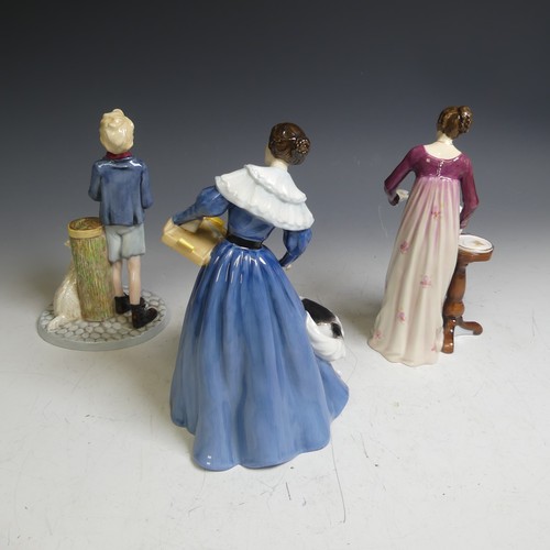 57 - A limited edition Royal Doulton figure of Jane Eyre, HN3842 (1892/3500), together with a limited edi... 