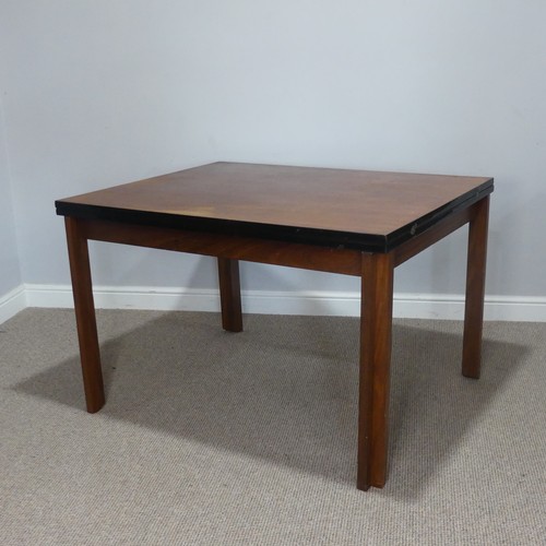 592 - A mid-20thC teak extending folding Dining Table, a prototype designed by Martin Grierson, provenance... 