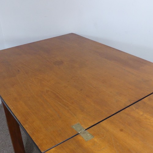 592 - A mid-20thC teak extending folding Dining Table, a prototype designed by Martin Grierson, provenance... 