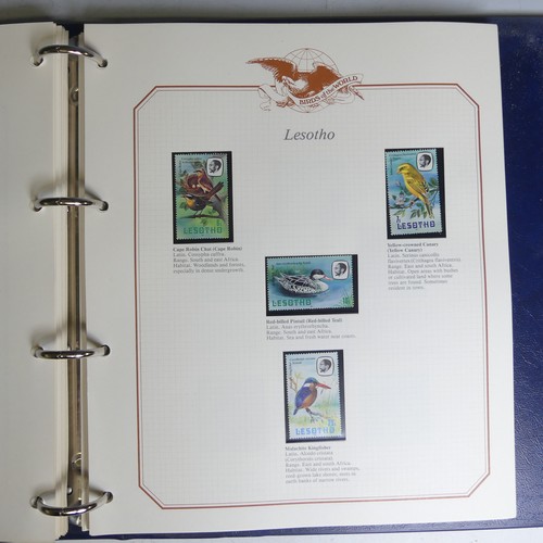 549 - A collection of World Wildlife Covers and Stamps, in six albums (6)