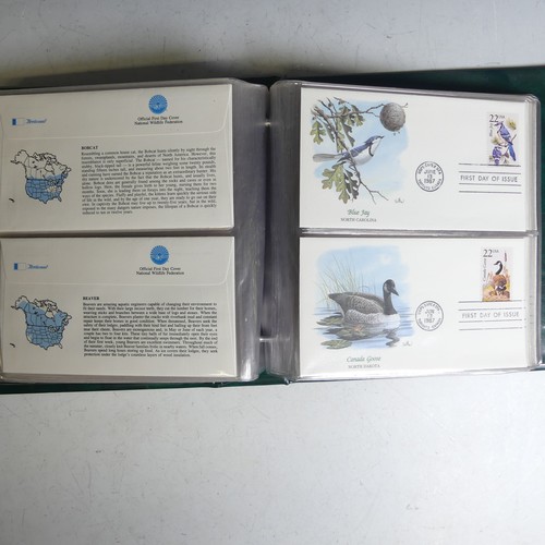 549 - A collection of World Wildlife Covers and Stamps, in six albums (6)