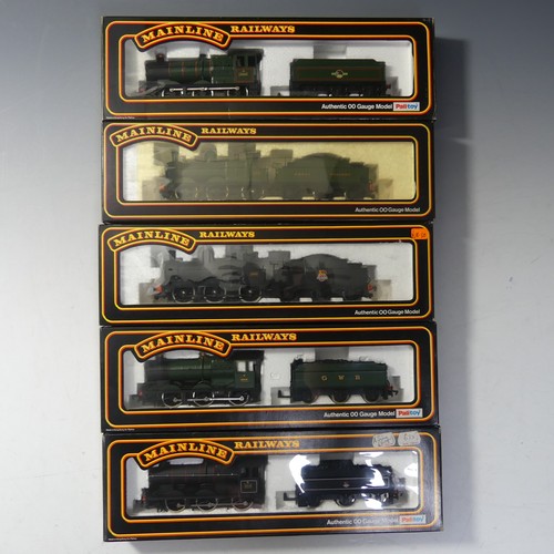 670 - Mainline Railways: Five “00” gauge Locomotives with tenders, No.37-058 0-6-0 2251 Class Collett Loco... 