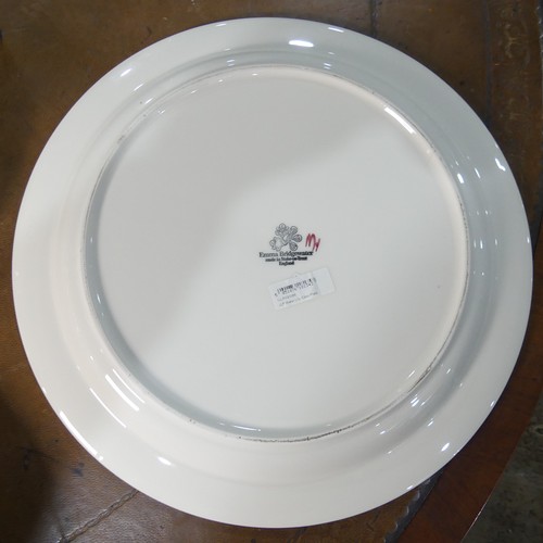 79 - An Emma Bridgewater pottery 'Love' pattern Cakestand, D 28cm, together with corresponding Cake Plate... 