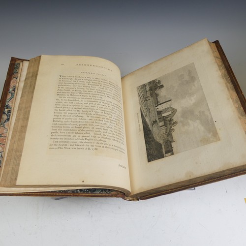 208 - Grose (Francis); 'The Antiquities of Scotland', two vols, printed for Hooper & Wigstead, 1747, g... 