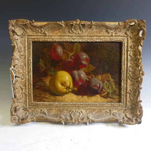 203 - William Hughes (British, 1842-1901) Still life of Apple and Plums, and Still life of Apples and Grap... 