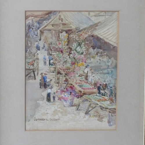 155 - Celeste Boyce (20th century), Evening Light, watercolour, signed in pencil, 35cm x 54cm, overmounted... 