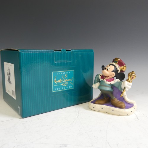 66 - A Disney figure of 'The Prince and the Pauper',  boxed with paperwork, H 11.5cm