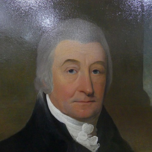 157 - Michael Keeling (British, 1750-1820), Portrait of Rev. Robert Hill (1746-1831) of Hough Hall, oil on... 