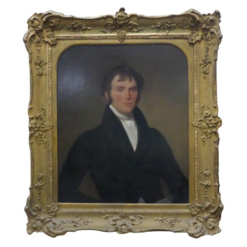 163 - 19th century English School, Robert Greene Hill of Hough Hall, Cheshire (1801-1874), oil on canvas, ... 