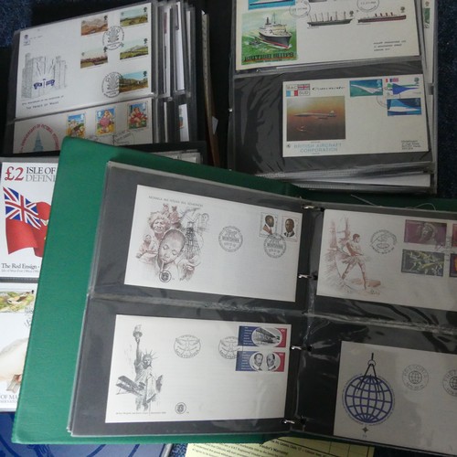 551 - Stamps: A quantity of mainly GB and IOM First Day Covers, in eleven albums with issues to 2010 (11)... 