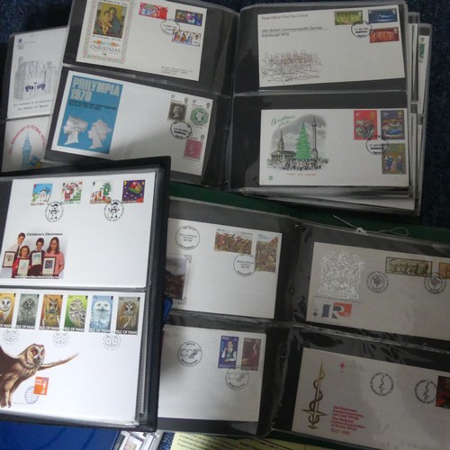 551 - Stamps: A quantity of mainly GB and IOM First Day Covers, in eleven albums with issues to 2010 (11)... 