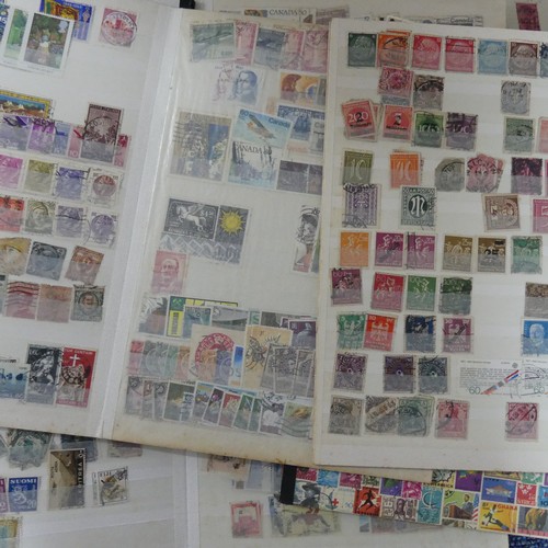 553 - Stamps: various stamps in albums, stockbooks and loose including 1953 Coronation sets mint in an alb... 