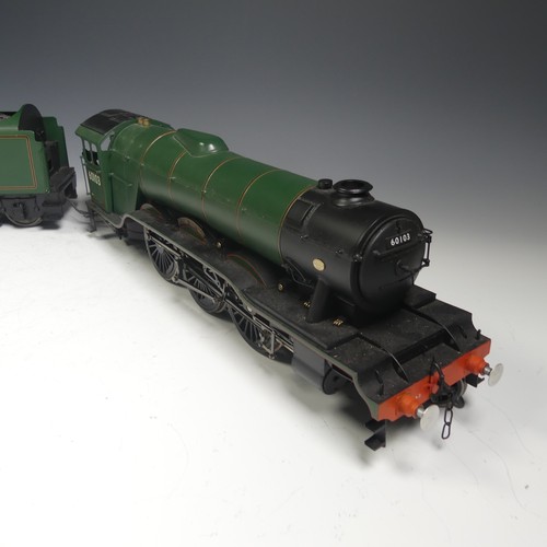 672 - Peter Spoerer Model Engineers Accucraft Flying Scotsman 4-6-2 locomotive and tender, gauge 1 / G sca... 