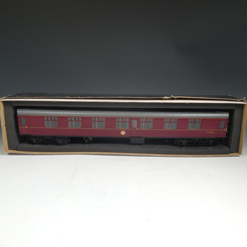 673 - Tower Brass Models, gauge 1 / G scale, 45mm, Mark 1 passenger coach, BR maroon, no. M13245, boxed.... 