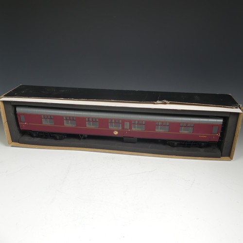 673 - Tower Brass Models, gauge 1 / G scale, 45mm, Mark 1 passenger coach, BR maroon, no. M13245, boxed.... 