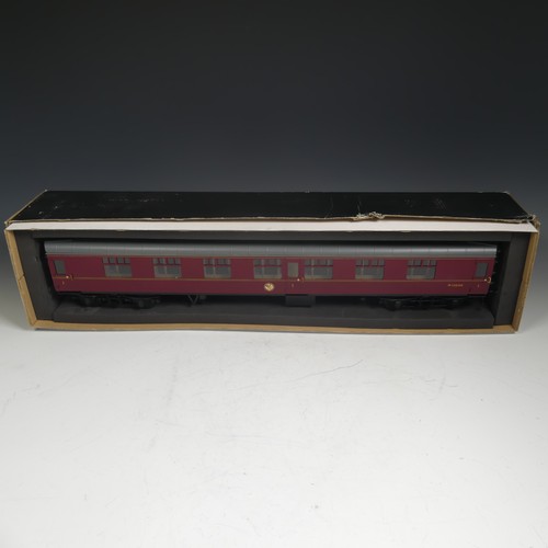 673 - Tower Brass Models, gauge 1 / G scale, 45mm, Mark 1 passenger coach, BR maroon, no. M13245, boxed.... 