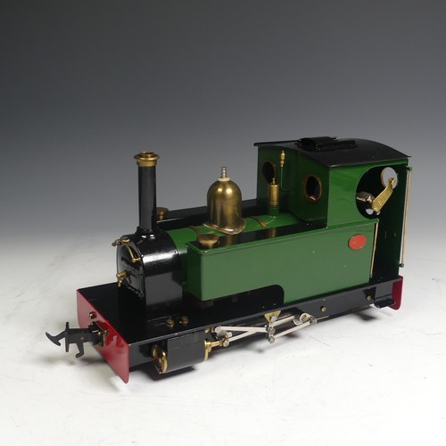 680 - Merlin Loco Works, 0 gauge, 32mm, radio-controlled Live Steam 0-4-0 Tank Locomotive, bearing works N... 