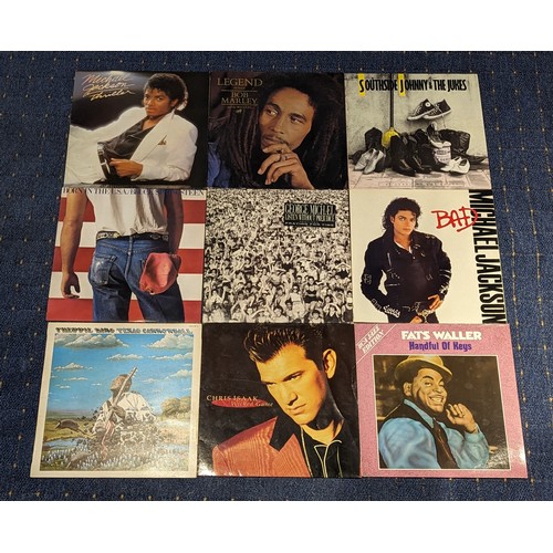 606 - Vinyl Records; A collection of mainly original LP's, including Freddie King 'Texas Cannonball' AMLS ... 