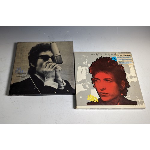 607 - Vinyl Records; Bob Dylan, The Bootleg Series volumes 1-3 (rare and unreleased) 1961-1991, Columbia 4... 