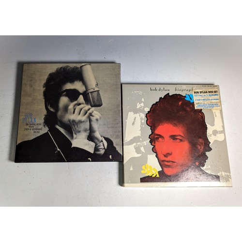 607 - Vinyl Records; Bob Dylan, The Bootleg Series volumes 1-3 (rare and unreleased) 1961-1991, Columbia 4... 