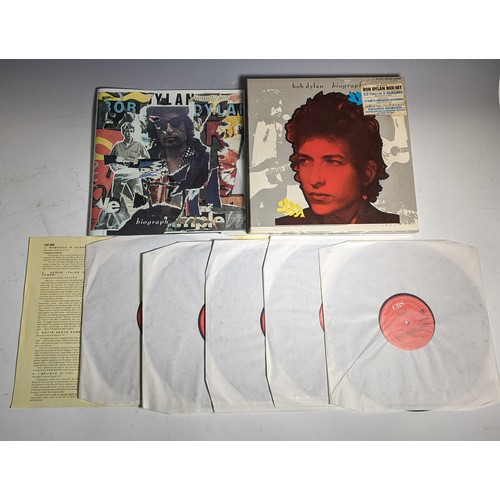 607 - Vinyl Records; Bob Dylan, The Bootleg Series volumes 1-3 (rare and unreleased) 1961-1991, Columbia 4... 