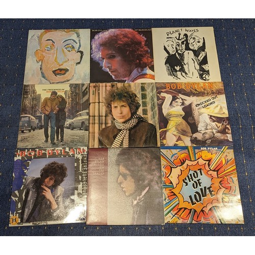 608 - Vinyl Records; Bob Dylan, a collection of mainly original LP's, including 'Blonde on Blonde' CBS 660... 