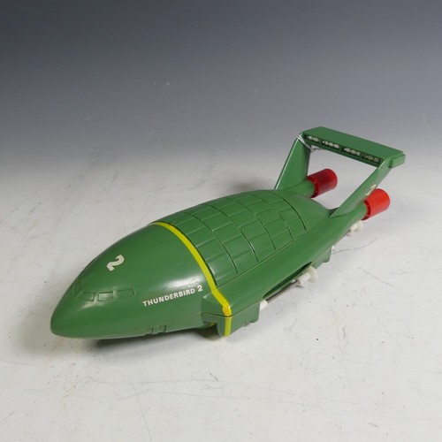 764 - Thunderbirds: J Rosenthal Toys Ltd (JR 21 Toy), Thunderbird 2, friction drive plastic model,  finish... 