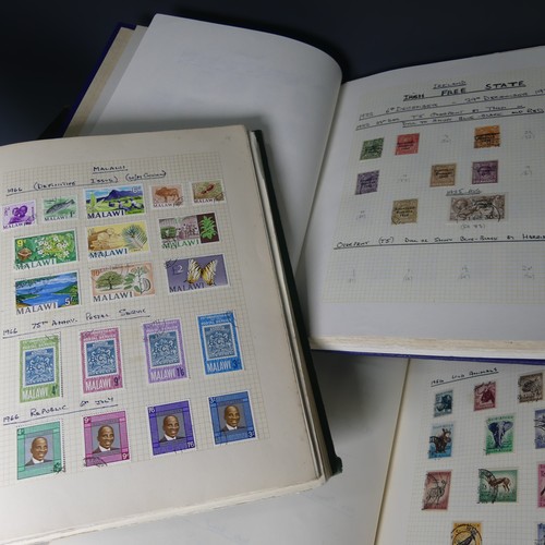 557 - Stamps: A mint and used collection of British Empire Stamps ,in albums including Cypress, Hong Kong,... 