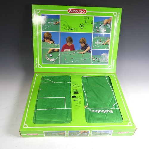 770 - Subbuteo  - The Football Game, including four teams, pitch, goals, score board, pitch, etc, boxed, t... 