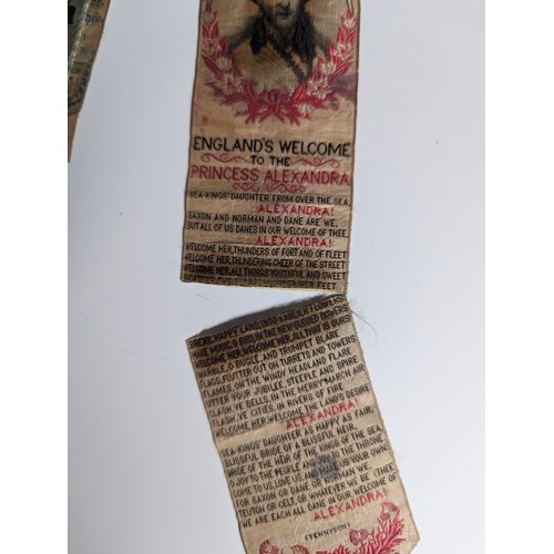 590 - A Large Collection of Antique Bookmarks mostly silk, Royal and Religious, early 20th century possibl... 