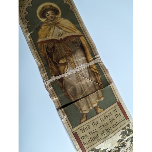 590 - A Large Collection of Antique Bookmarks mostly silk, Royal and Religious, early 20th century possibl... 