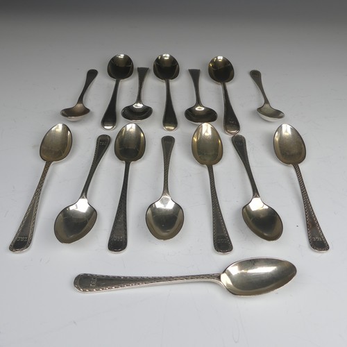 52 - A set of ten George V silver Teaspoons, by Joseph Rodgers & Sons, hallmarked Sheffield 1923-6, w... 