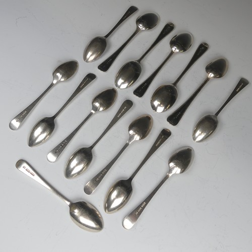 52 - A set of ten George V silver Teaspoons, by Joseph Rodgers & Sons, hallmarked Sheffield 1923-6, w... 