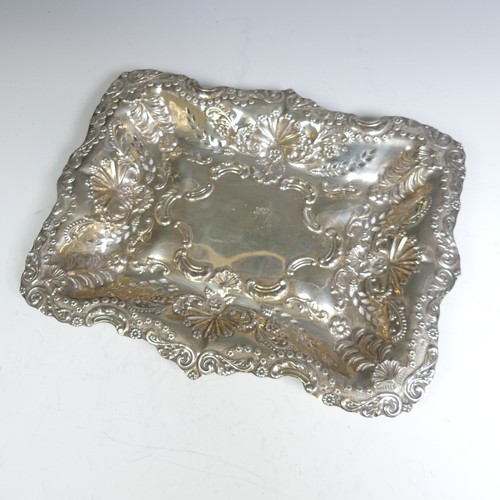 103 - A late Victorian silver Dressing Table Dish, by William Devenport, hallmarked Birmingham, 1901, or r... 