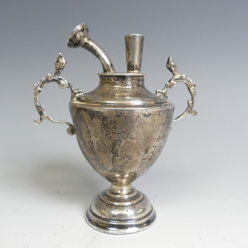 106 - A Victorian silver Wax Jack, by William Comyns & Sons, hallmarked London 1882, of urn form, the ... 